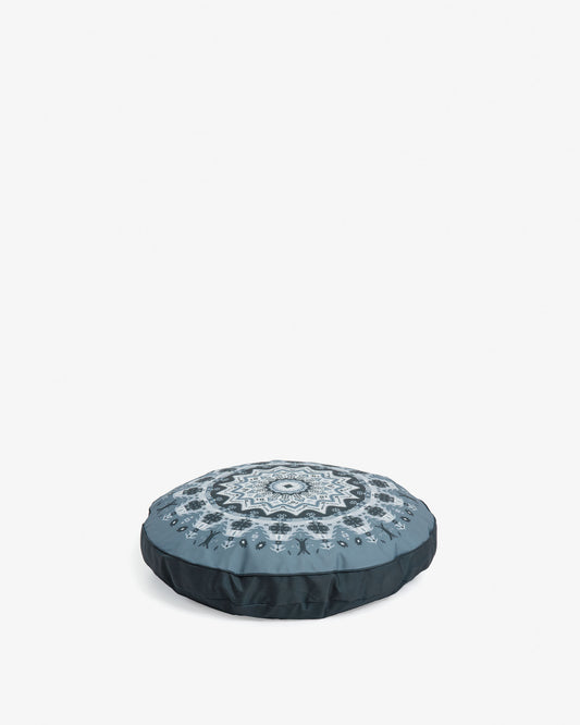 Pouf Ashleen Ø 60 cm gris