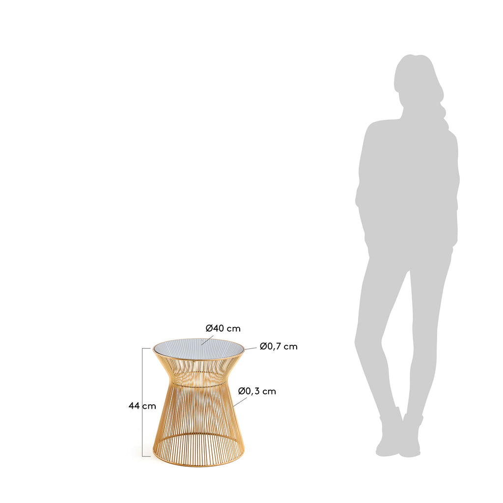 Table d'appoint Jolene Ø 40 cm