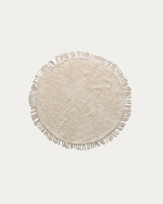 Tapis rond Orwen 100 % coton Ø 100 cm