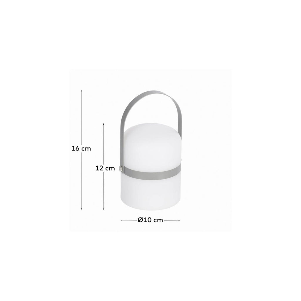 Lampe de table LED mini Ridley gris