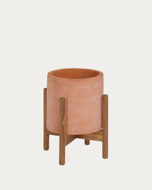 Cache-pot Dalva en terre cuite Ø 26 cm