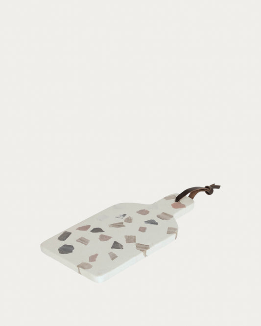 Plateau Temira en terrazzo multicolore