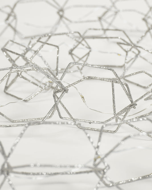 Guirlande lumineuse Narel gris 1,9m