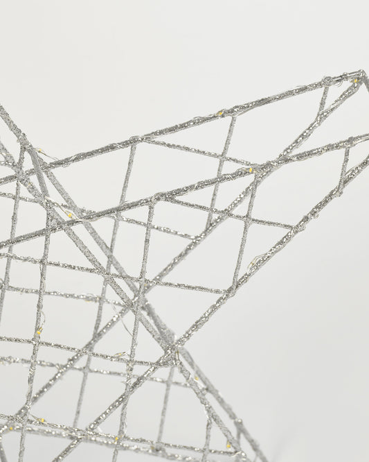 Étoile lumineuse Orazia gris