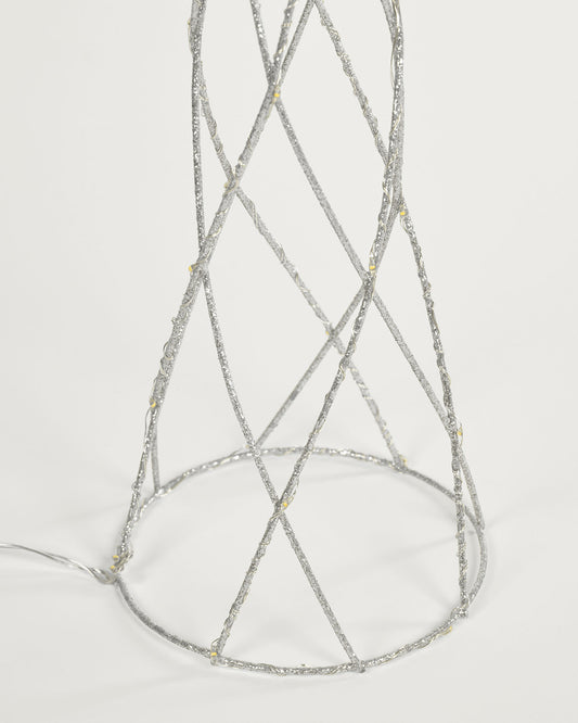 Sapin de Noël lumineux Shirly gris