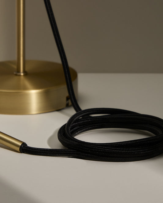 Monture pour suspension Fulvia en métal finition dorée 150 cm