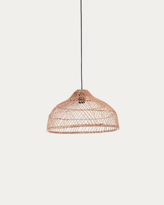 Abat-jour pour suspension Dyara 100% rotin Ø 41 cm