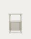 Arely bathroom vanity unit with steel structure and white lacquered MDF 60 x 40cm