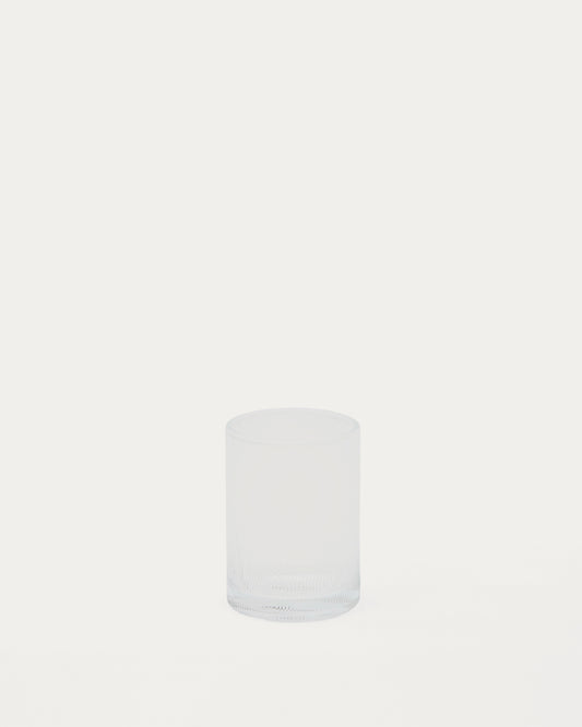 Porte brosse à dents Arlem en verre transparent