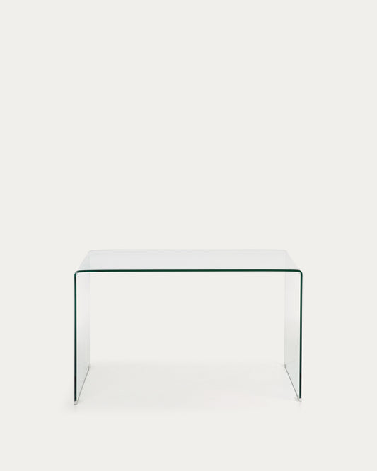 Table Burano en verre 125 x 70 cm