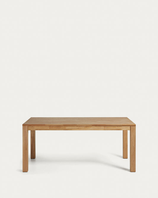 Table extensible Isbel 120 (200) x 75 cm en chêne