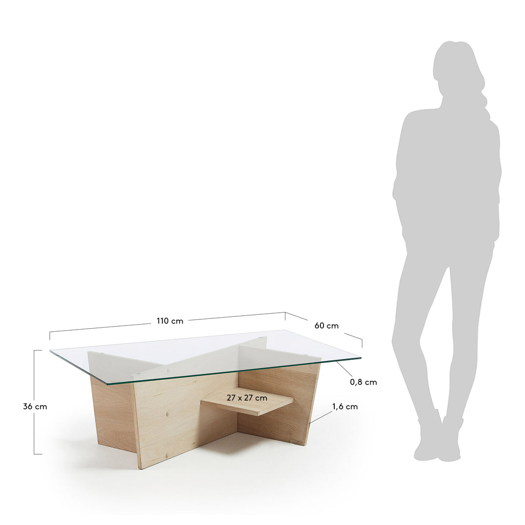 Balwind coffee table, 110 x 60 cm