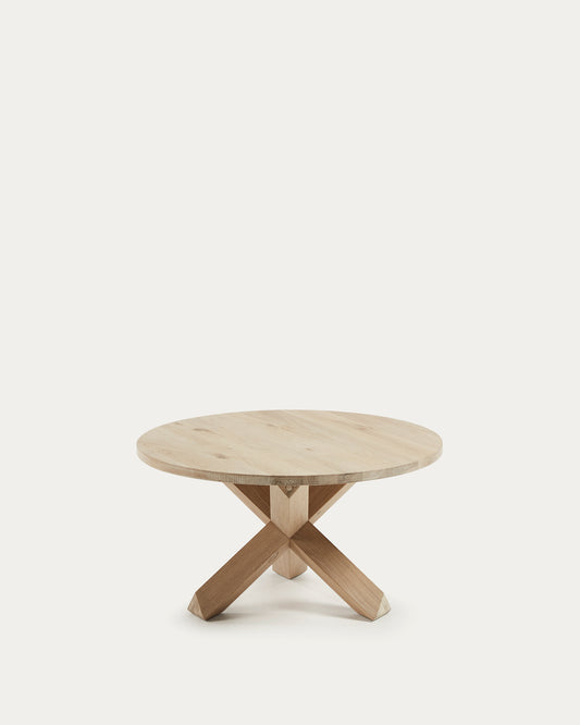 Table basse Lotus Ø 65 cm en chêne