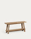 Banc Safara bois de tek recyclé 100 cm