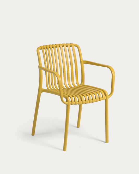 Chaise de jardin Isabellini jaune