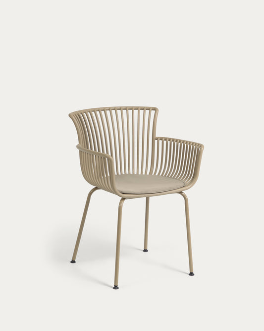 Chaise de jardin Surpika beige