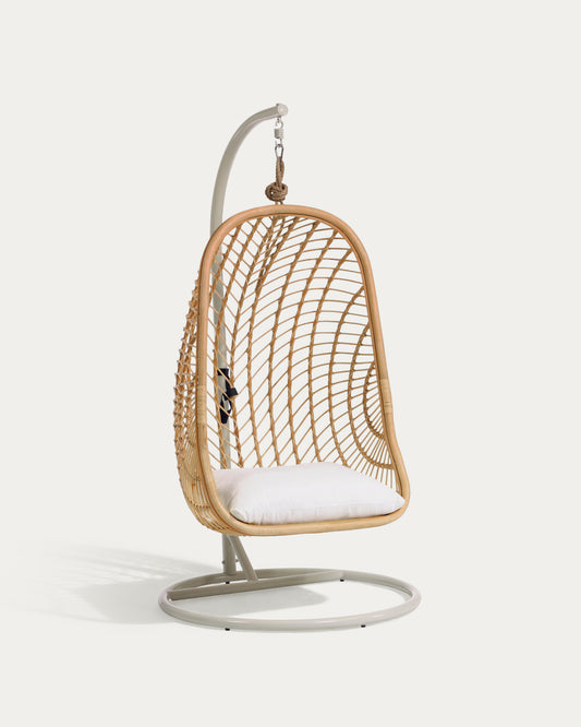 Ekaterina hanging chair with base