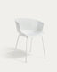 Chaise Yeray blanche 100% pour l'extérieur