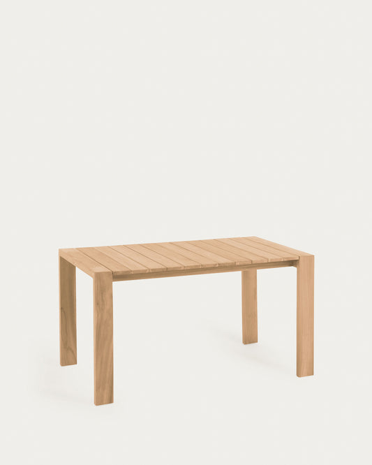 Table de jardin Victoire en bois de teck 160 x 90 cm