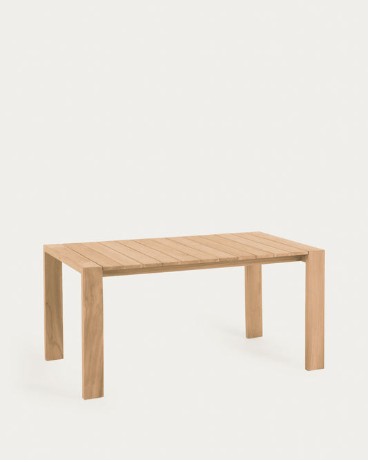 Table de jardin Victoire en bois de teck 200 x 100 cm