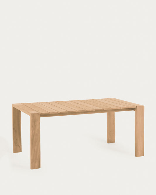 Table de jardin Victoire en bois de teck 240 x 110 cm