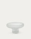 Centre de table Ondaro en verre dépoli 15 cm