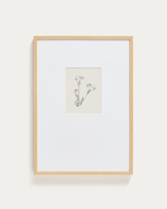 Tableau Lirena illustration botanique 50 x 70 cm