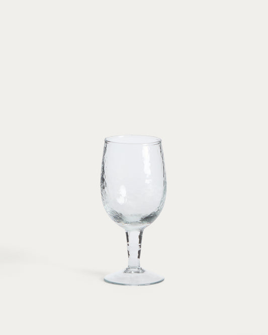Verre à vin Sileia en verre recyclé transparent