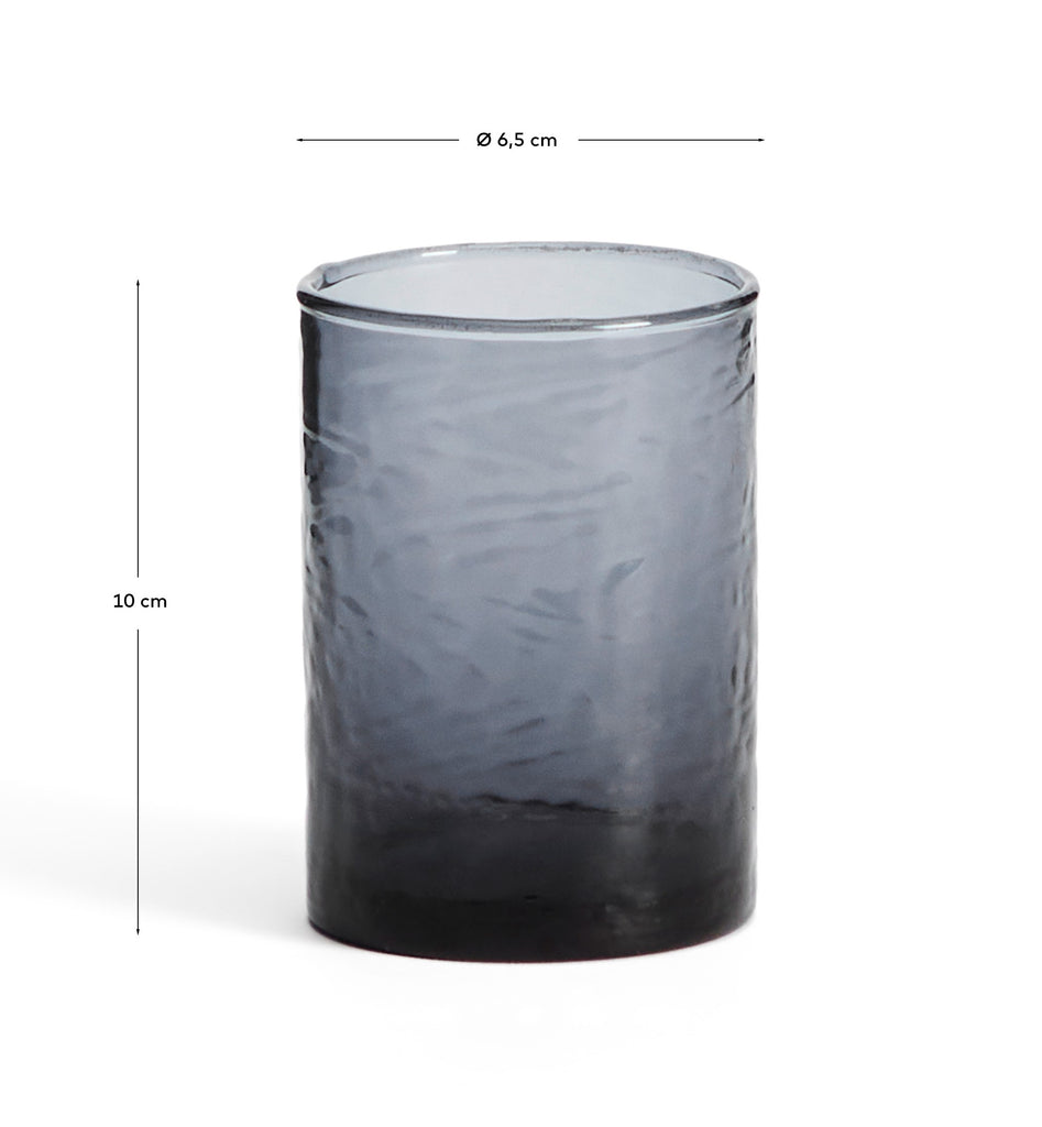 Verre Obila en verre recyclé bleu