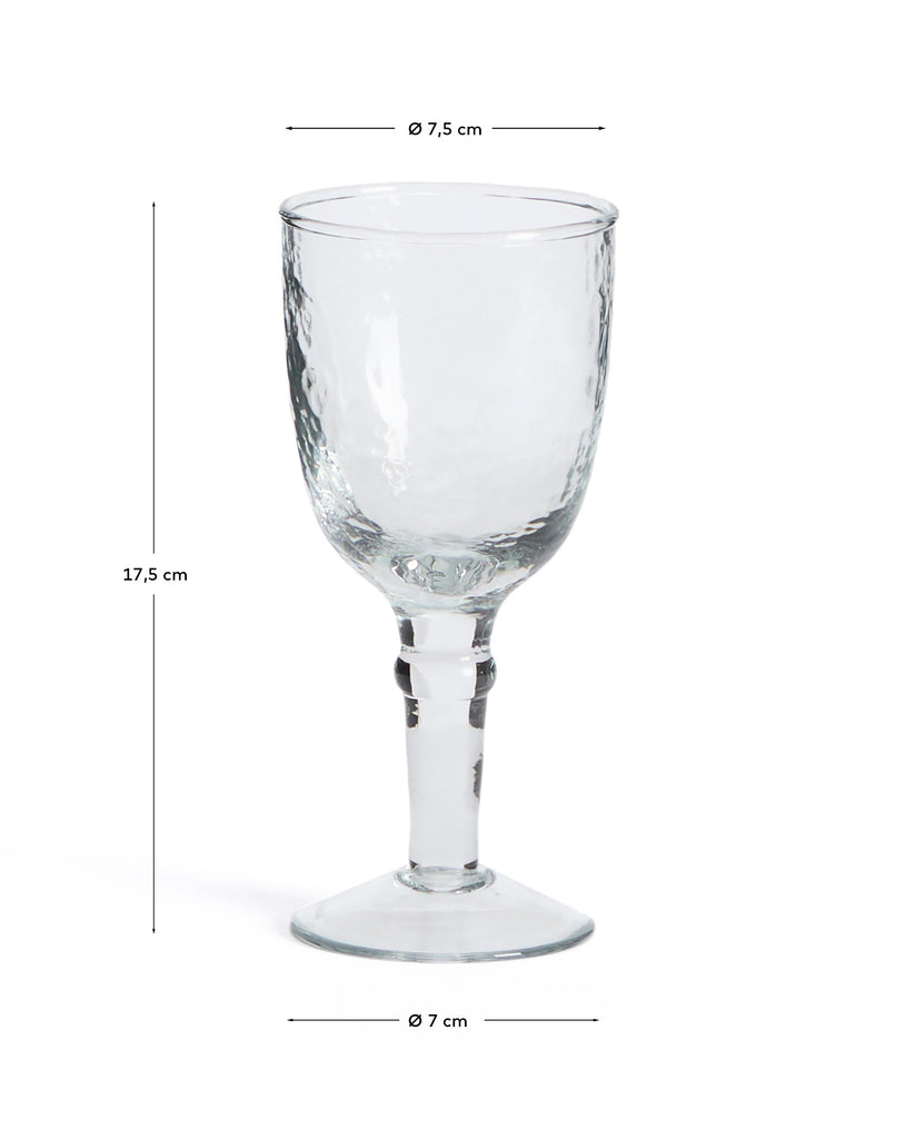 Verre à vin Vinea en verre recyclé transparent