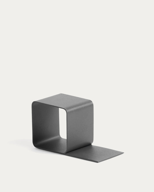 Serre-livres Mistra en fer noir