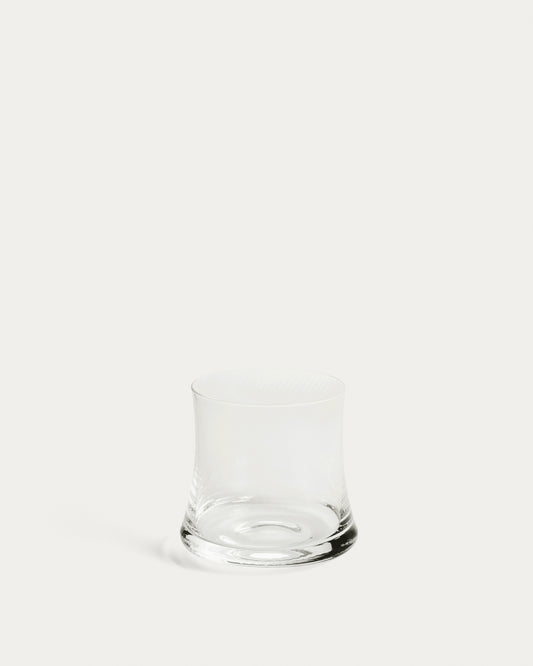 Verre à vin transparent Alori avec relief 34 cl