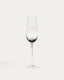 Coupe à champagne Davel en verre gris 21,5 cl