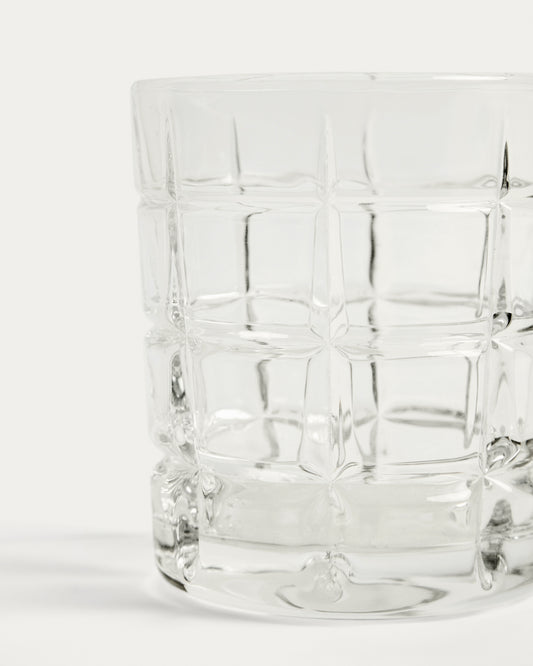 Verre taillé Talara transparent 26 cl