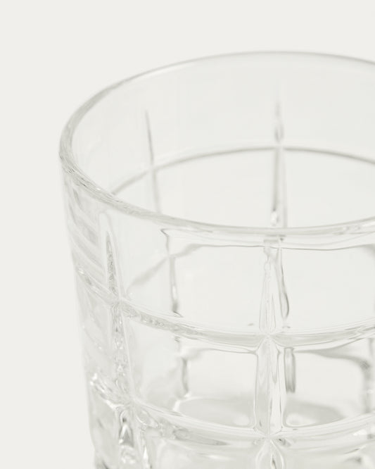 Verre taillé Talara transparent 26 cl