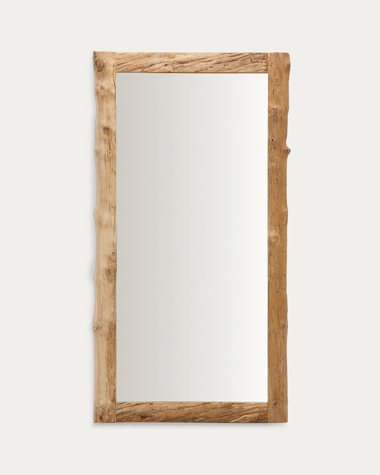 Miroir Ibro en bois 105 x 200 cm