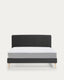 Dyla bed cover in black for a 160 x 200 cm mattress