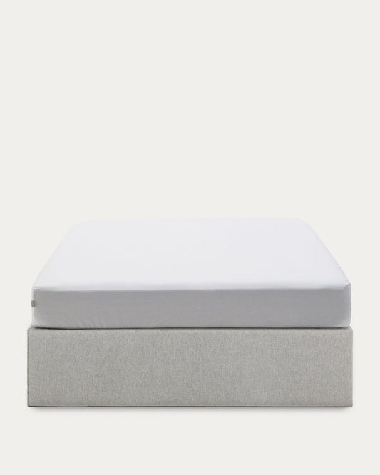 Matters ottoman bed base in grey for a 180 x 200 cm mattress