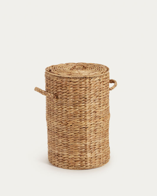 Panier à linge Yessira en fibres naturelles 55 cm
