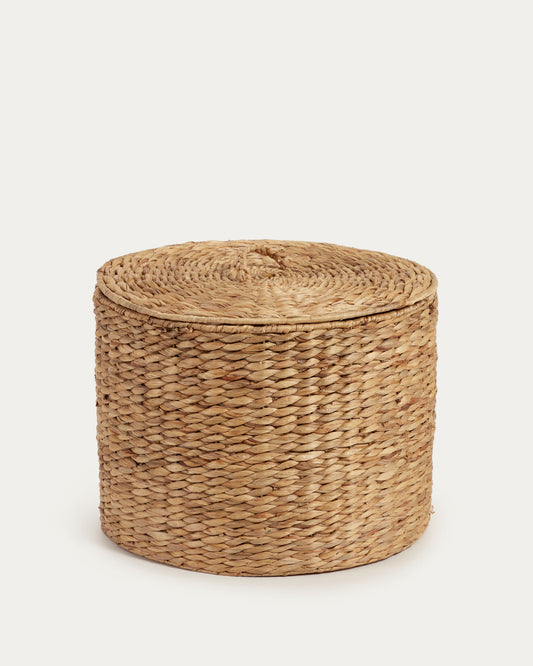 Panier à linge Yessira en fibres naturelles 45 cm