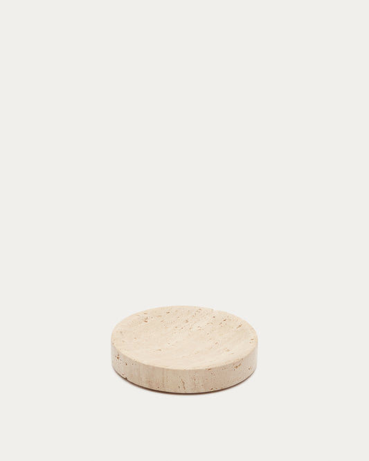 Porte-savon  Macreen travertin beige