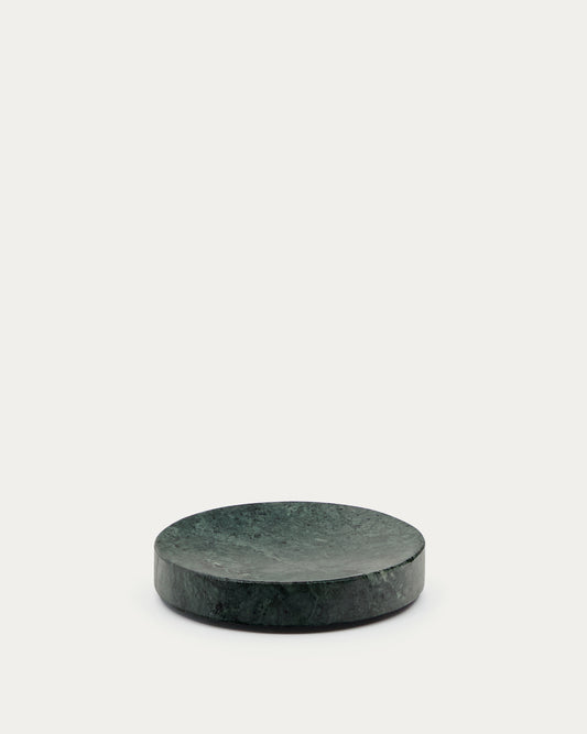 Porte-savon Elenei en marbre vert