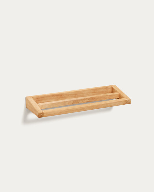 Porte-serviettes Vedel en bois de teck 40 x 5 cm