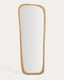Alura teak wood mirror 158 x 61cm FSC 100%