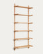 Étagère modulable Sitra 6 étagères en bois de chêne finition naturelle 90cm FSC Mix Credit