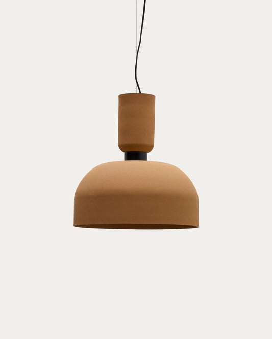 Suspension Nibla en métal effet terre cuite Ø 40 cm