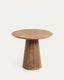 Table ronde Jeanette en teck Ø 90 cm