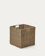 Tossa natural fiber folding box, 32 x 33 cm