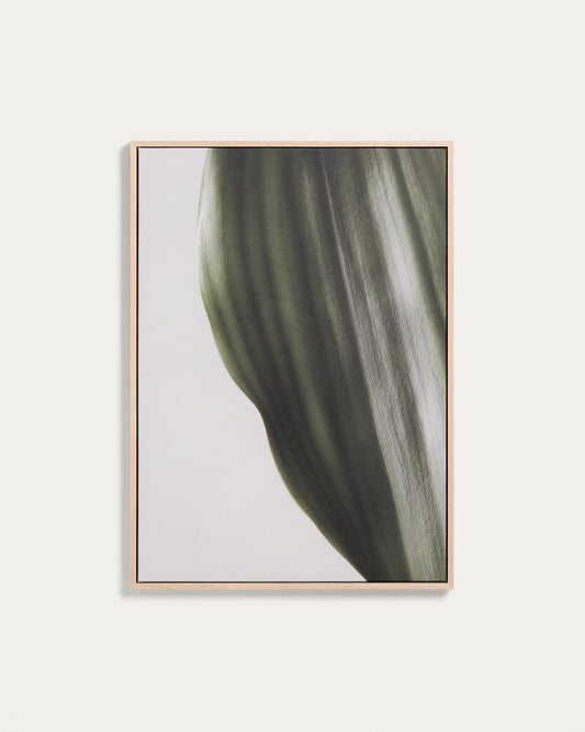 Tableau Foliae photographie de feuille 52 x 72 cm