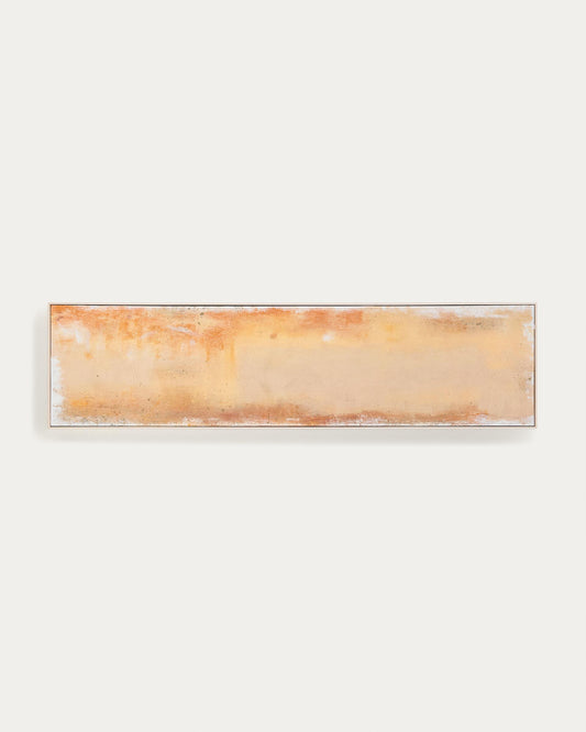 Selnar yellow abstract picture 182 x 47cm